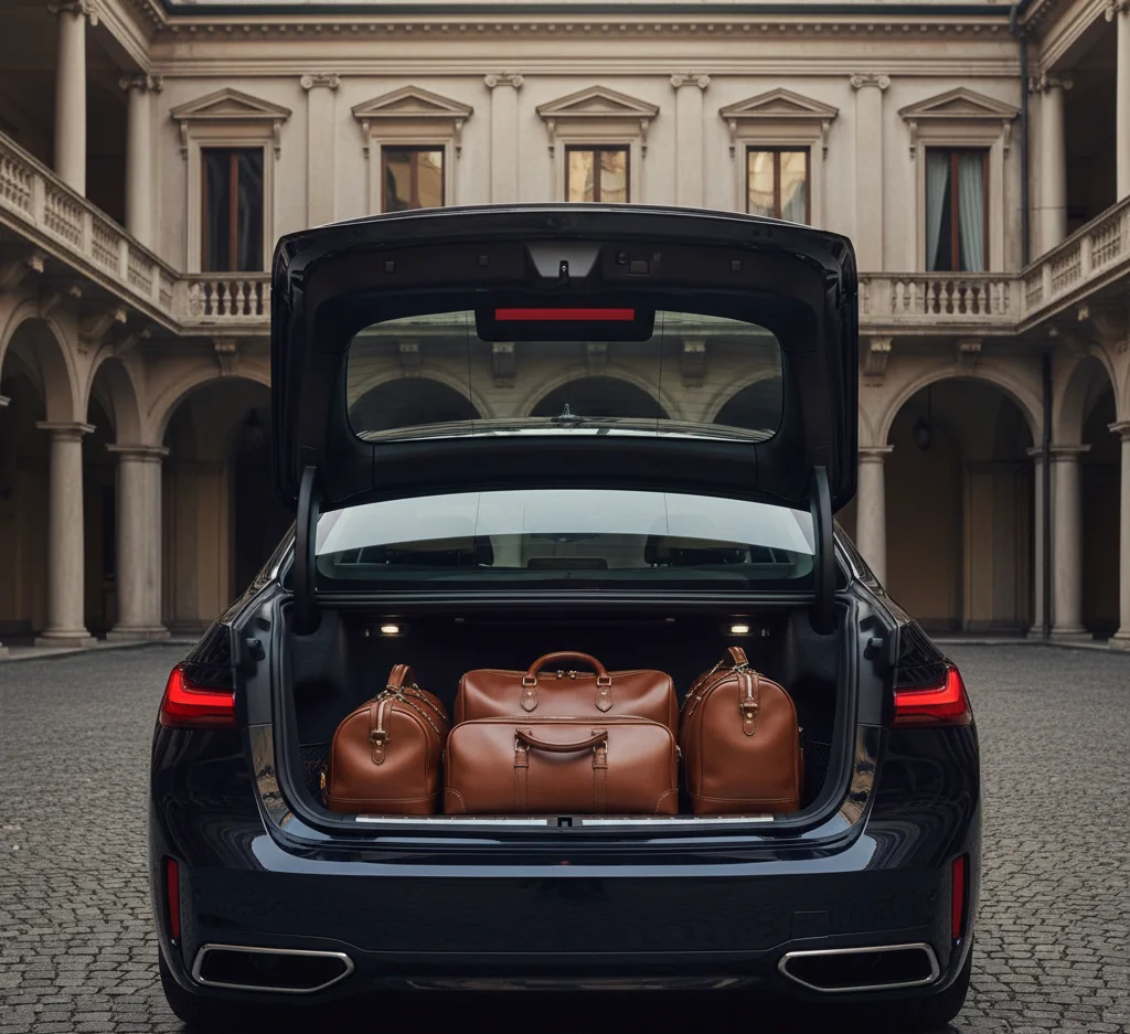 BMW i7 con autista Cavallino Nero