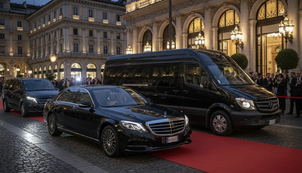 Trasporto di lusso per eventi Milano