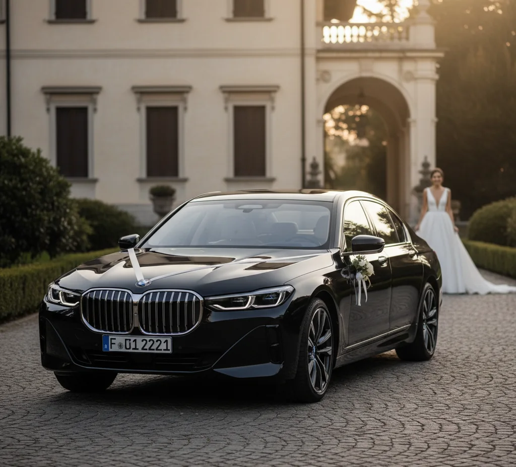 Auto matrimonio di lusso Milano