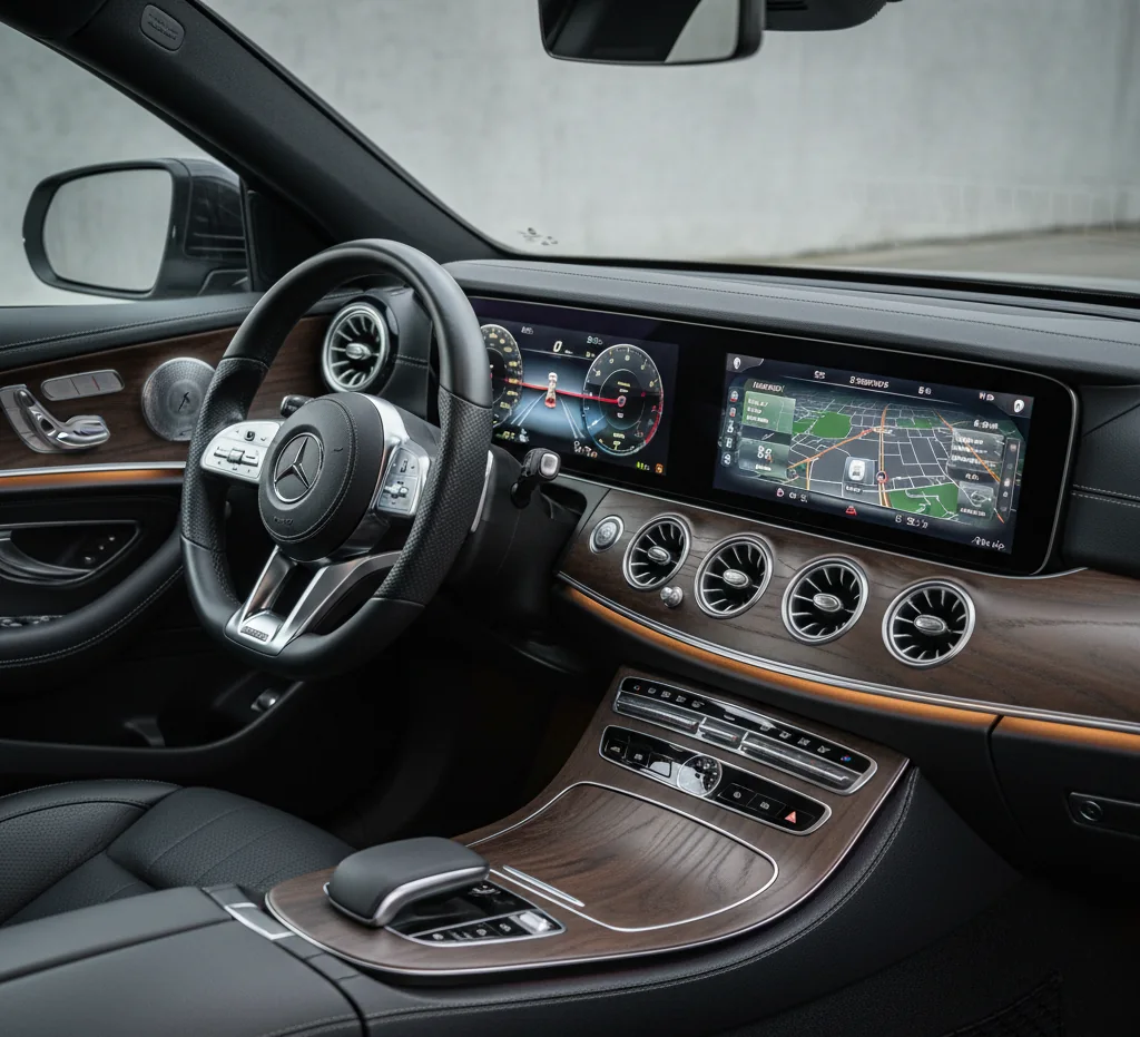 Mercedes E-Class cruscotto