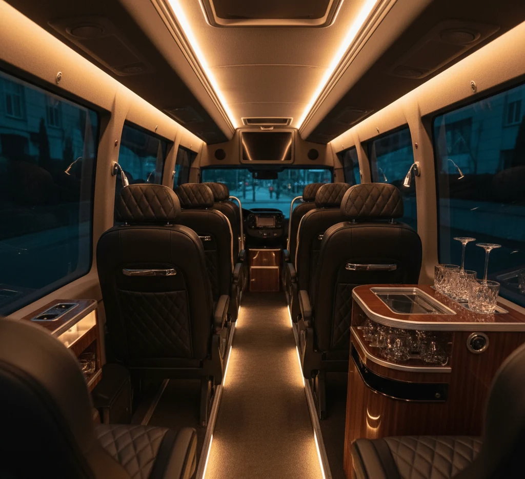 Mercedes Sprinter VIP interni di lusso