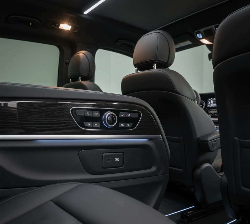 Mercedes V-Class vano bagagli