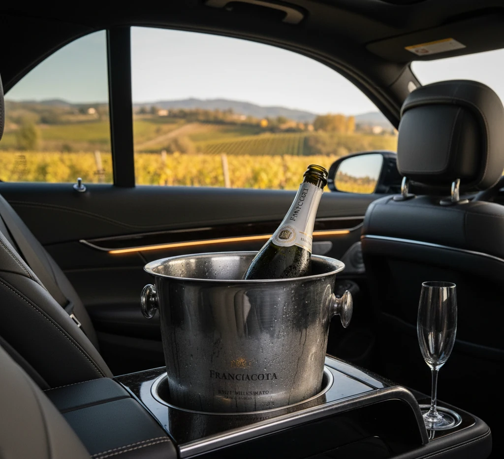 Degustazione vino in cantina Franciacorta